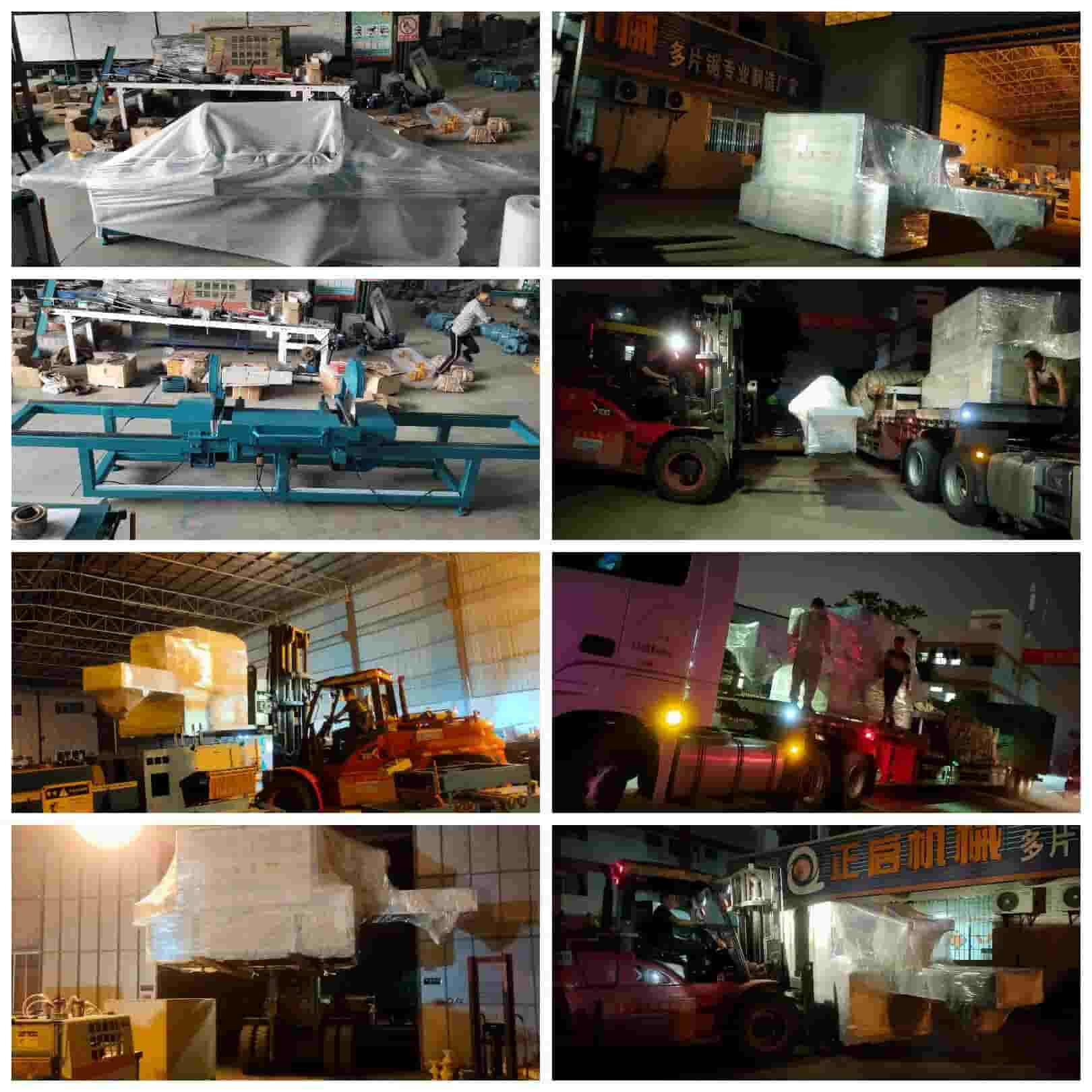 2021年發往新疆哈密市-ZQ500原木多片鋸、